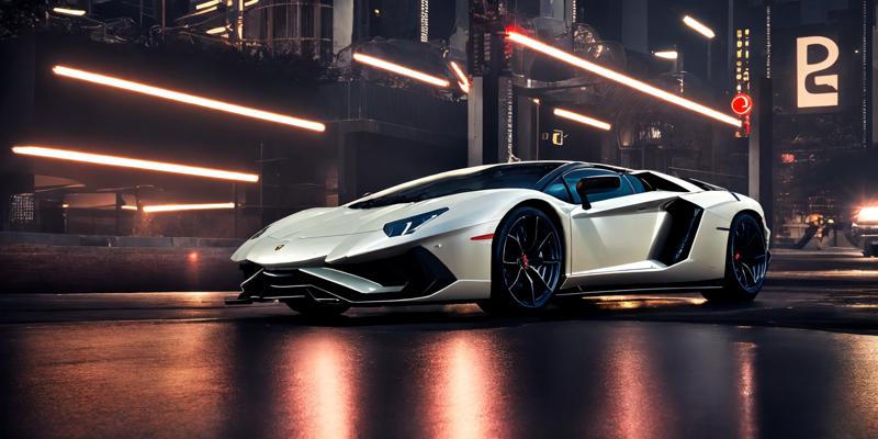 02037-3749765156-Lamborghini poison,masterpiece,Lamborghini car logos,masterpiece, highly detailed photorealistic 8k raw photo,Rainy night, night.png